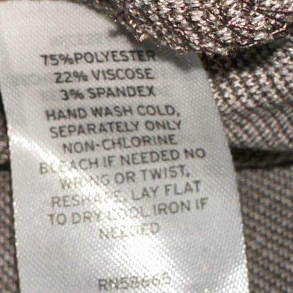 NWT Nordstrom Bp. Knit Crop Top Green Olive Night Speckled Medium S - Picture 6 of 6